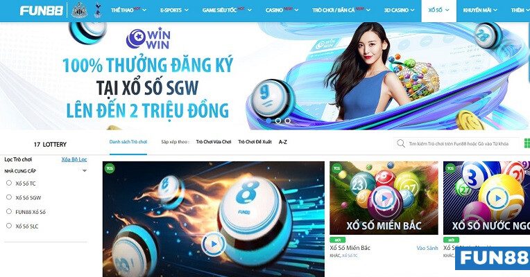 Xổ Số Fun88 Là Gì? Cách Chơi Xổ Số Online Hiệu Quả Tại Fun88