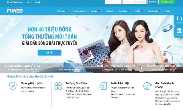 Chơi phỏm online Fun88 nhận ngay nhiều phần thưởng cực gắt