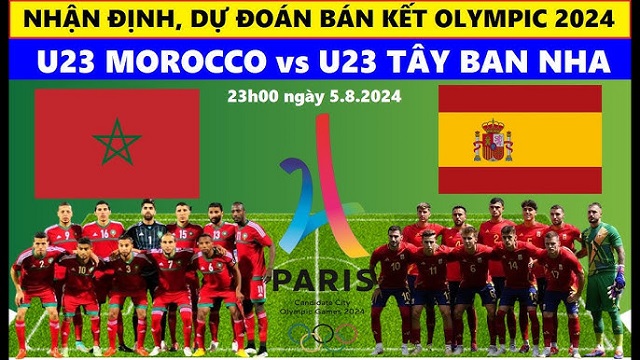 Nhận Định U23 Morocco vs U23 Tây Ban Nha (23h, 5/8) Vòng Bán Kết Olympic 2024 Tại Fun88